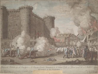 De bestorming van de Bastille op 14 juli 1789, 1789