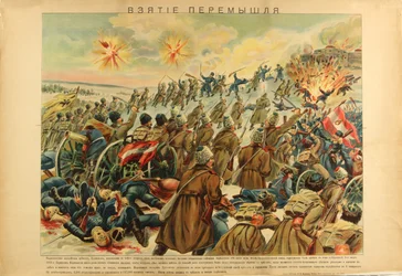 De Inname van het Fort Przemysl