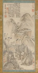 De rieten hut bij Liangchang, 17e-18e eeuw