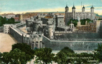 De Tower of London & Munt, Londen, ca. 1910