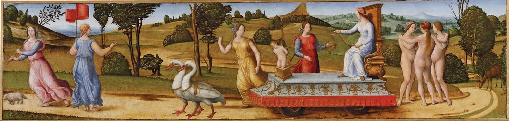 De Triomf van Kuisheid, ca. 1500