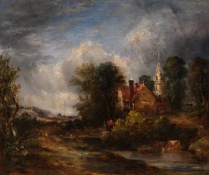 De vallei boerderij, ca. 1826