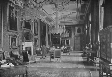 De Van Dyck Kamer, Windsor Castle, 1927
