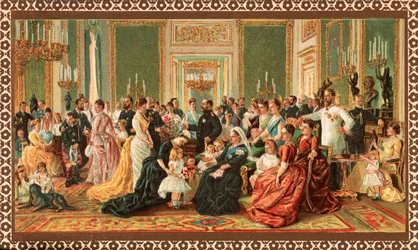 De Victoriaanse koninklijke familie, 1887
