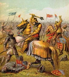 De Rozenoorlogen, 1455-1485, ca. 1850