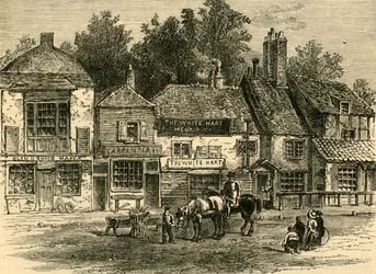 The White Hart, Knightsbridge, 1820, ca. 1876