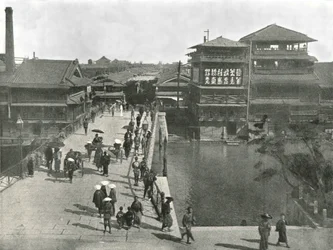 De Yebisu Bashi, Osaka, Japan
