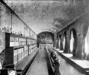 De bowlingbaan, Sandringham House, Norfolk, 1910