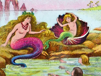De zeemeerminnen, ca. 1905