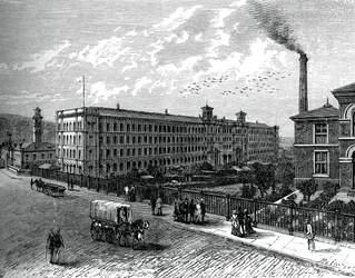 De molen in Saltaire