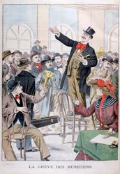 De staking van de muzikanten, 1902