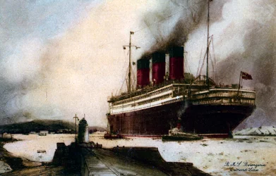De oceaanstomer RMS Berengaria, 20e eeuw