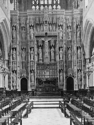 Het altaarstuk van de Winchester Kathedraal, 1924-1926