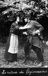De terugkeer van de legionair, c1900