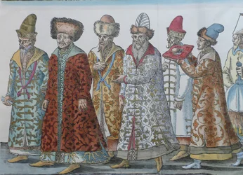 De heersers van Moskou. Groothertog Ivan III, Vasili III Ivanovich, Ivan IV de Verschrikkelijke en hun Amba