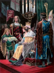De tweede offerande door Edward II, Westminster, 25 februari 1308, 1902