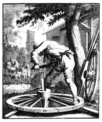 De wagenmaker, 18e eeuw