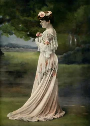 Theatre Du Vaudeville. - LEsboufe - Suzanne Despres, rol van Mme Richter-Mme Belgrand, 1904