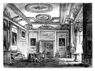De Witte Tekenzaal, Windsor Castle, c1888