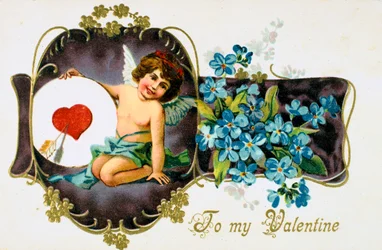 Voor mijn Valentijn, Amerikaanse Valentijnskaart, 1907