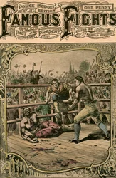 Tom Springs tweede gevecht met Jack Langan, 1824 laat 19e of begin 20e eeuw