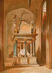 Graf van Koningin Elizabeth - Westminster Abbey, ca. 1845-1864