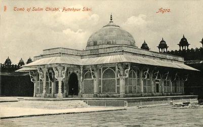 Graf van Sulim Chishti, Futtehpur Sikri. Agra