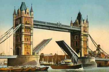 Tower Bridge, Londen, c1910