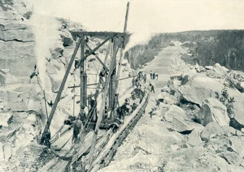 Spoorlegmachine, 1922