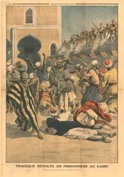 Tragische opstand van gevangenen in Caïro, 1914
