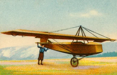 Oefenzweefvliegtuig op de Grunau Zweefvliegschool, Duitsland, 1932