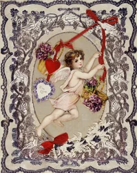 Valentijnskaart, 1860s-1870s