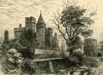 Vanbrugh Kasteel, ca. 1878