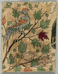 Fluweel Fragment, Khusrau Ziet Shirin Baden, 1550-99
