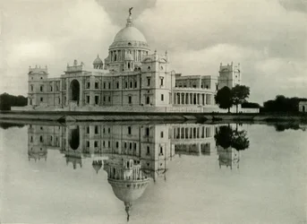 Victoria Memorial Hall, vanuit het Noordwesten, 1925