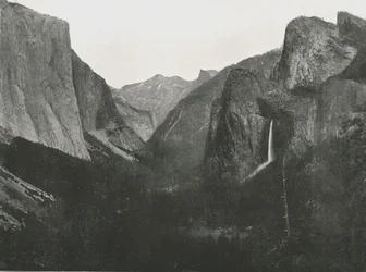 Uitzicht vanaf Artists Point, Yosemite Valley, VS