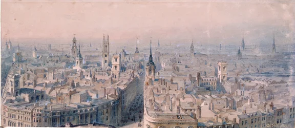 Uitzicht op Londen