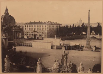 Uitzicht op Rome, ca. 1860