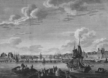 Uitzicht op Rouen, 1782