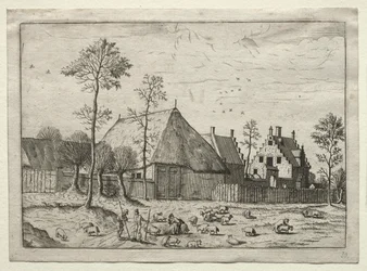 Uitzicht op Dorpen in Brabant en Kempen: Herders met Kudde, c. 1559