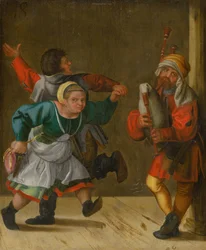 Dorpsdans, ca. 1600