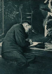 Vladimir Ilich Lenin, Russische Bolsjewistische leider, Rusland, juli