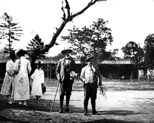 Westerse bezoekers in Korea, 1900