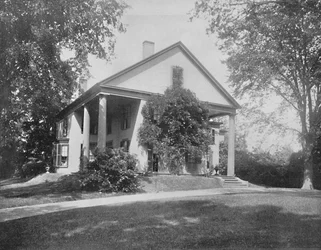 Whittiers Huis Danvers, Massachusetts, ca. 1897