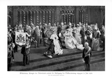 Wilhelmina van Nederland, 1880-1962, 5 juli 1898