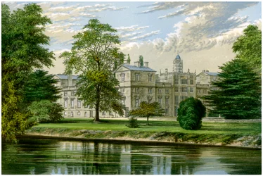 Wilton House, Wiltshire, huis van de graaf van Pembroke en Montgomery, ca. 1880