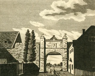 Wincheap Gate, in Canterbury, c1786