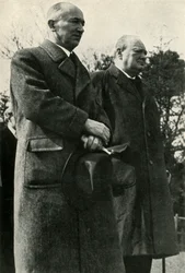 Winston Churchill en president Benes, ca. 1940s, 1947