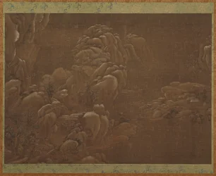 Winterlandschap, Ming of Qing dynastie, 15e-18e eeuw