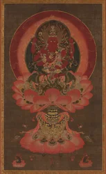 Wijze Koning van Passie Aizen Myoo, 1300s